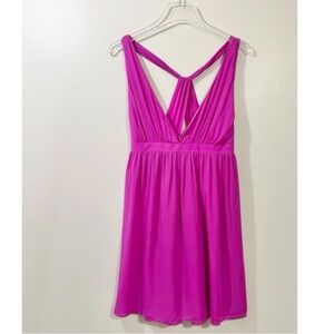 Jay Godfrey Silk Pink Mini Dress Size 8
